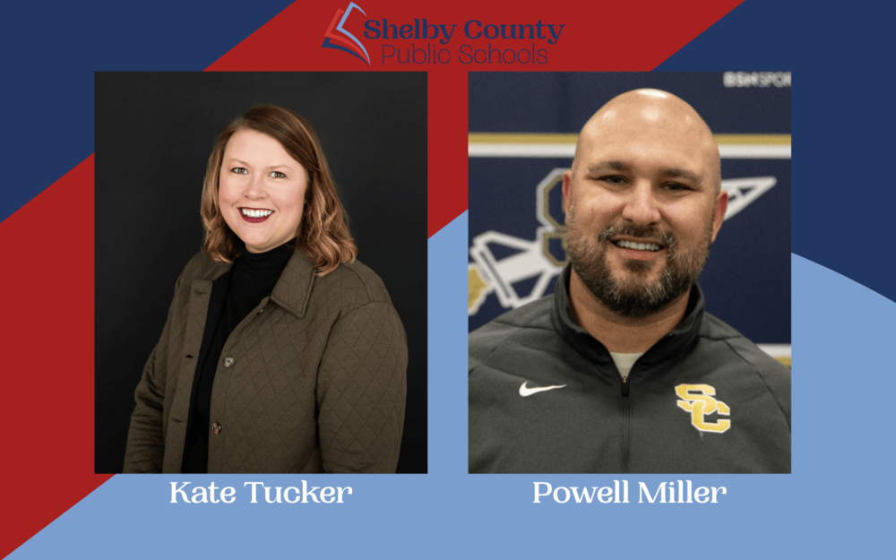 Kate Tucker and Powell Miller will serve as Executive Athletic Directors for SCPS. The district anticipates this new structure will strengthen athletic programs across all grade levels and foster a culture of excellence and opportunity throughout Shelby County.