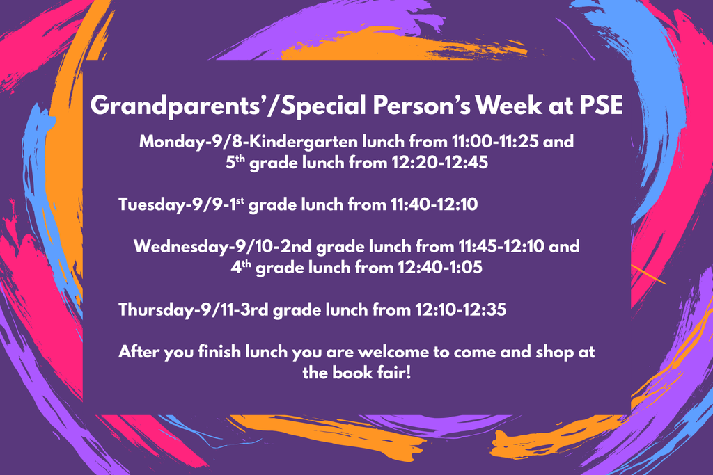 PSE - Grandparents' Week