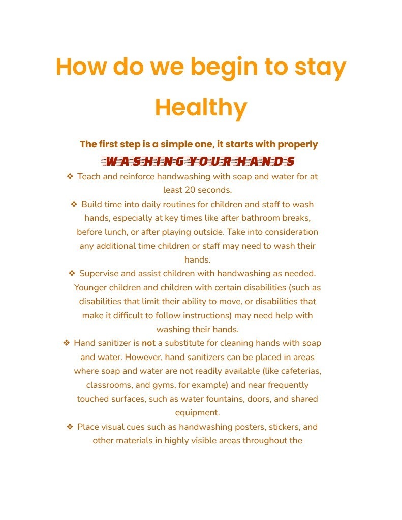 PSE - Newsletter from Nurse Floyd