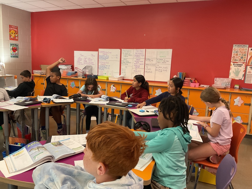 kids working in class!