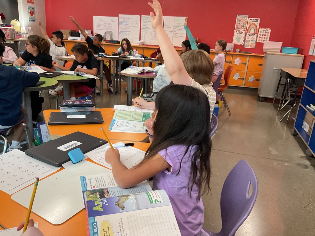kids working in class!