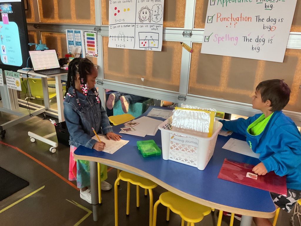 kids in class