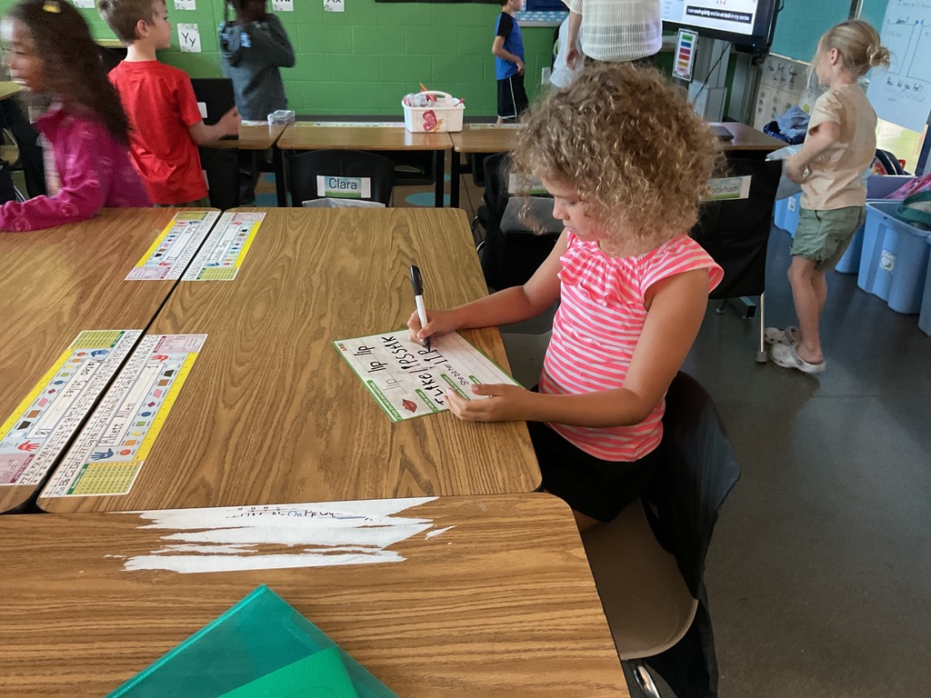kids in class