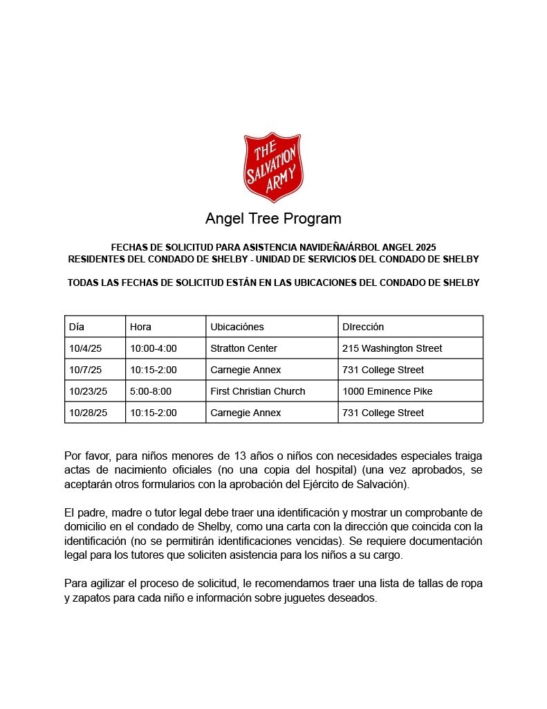Angel Tree Program