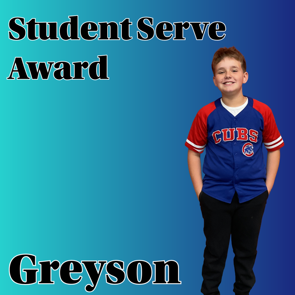 Student Serve Award