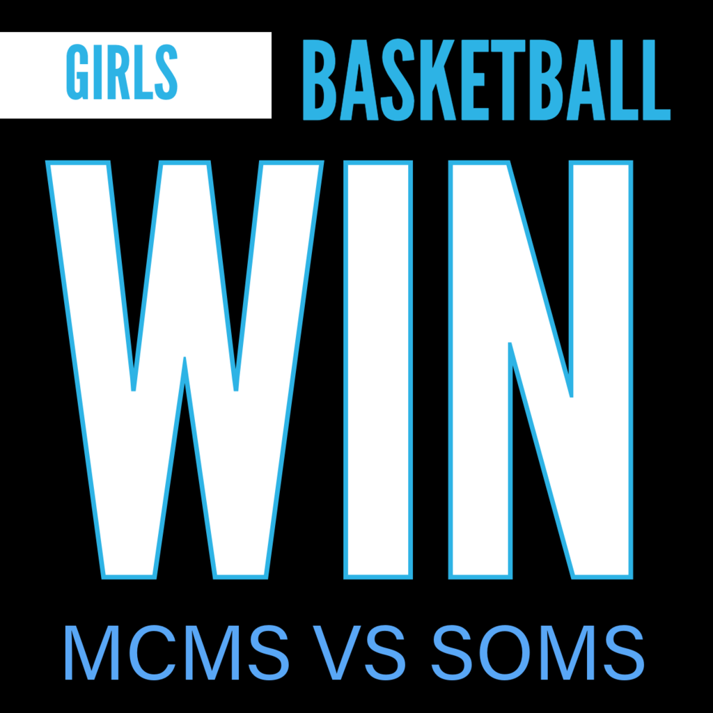 Girls basketball win.