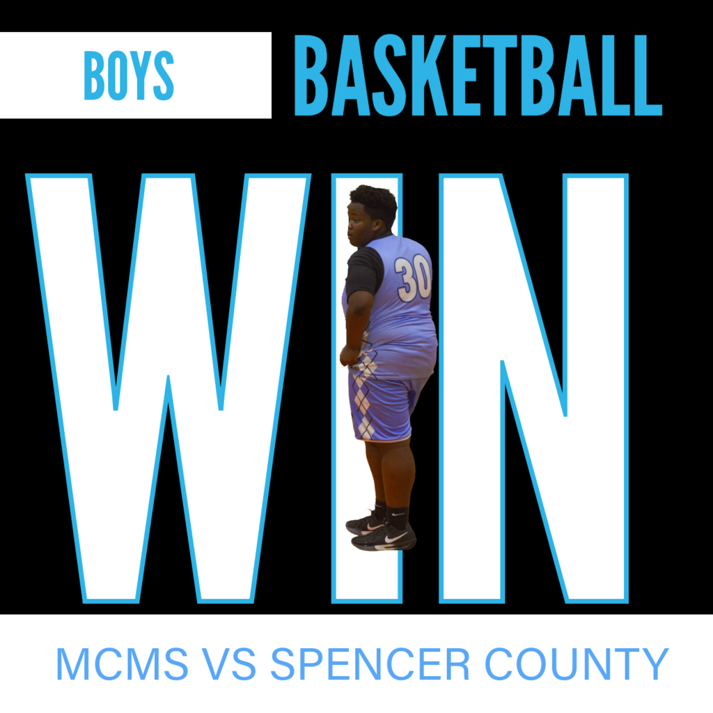 boys basketball win