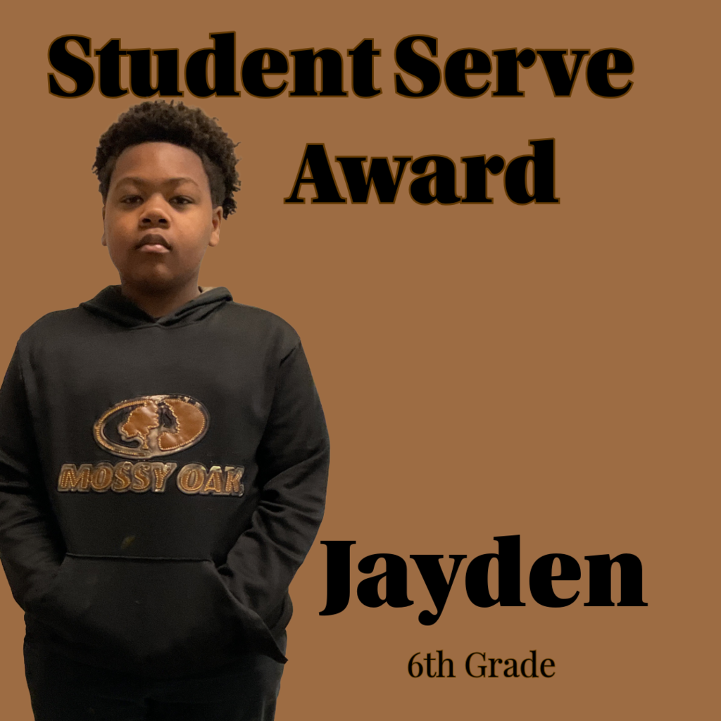 Student serve award