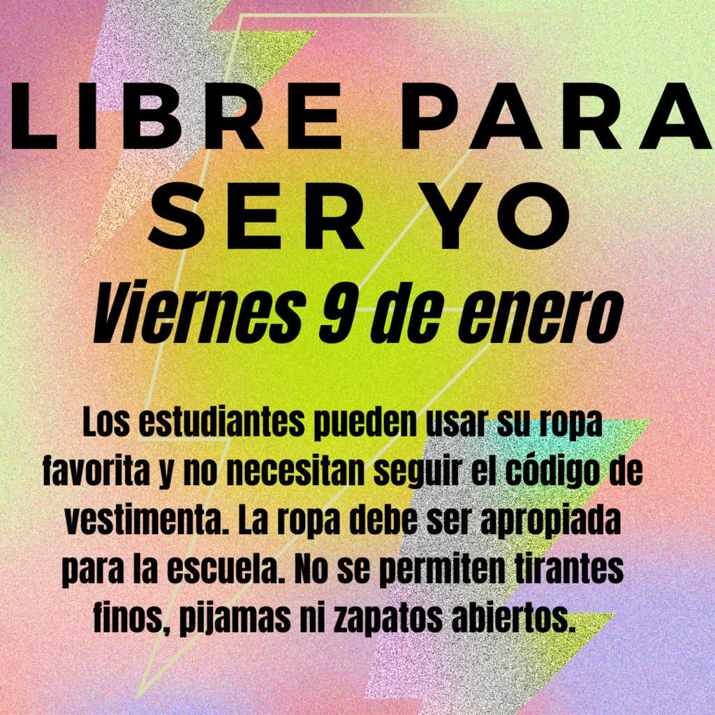 PSE - Dress Day 1/9/26