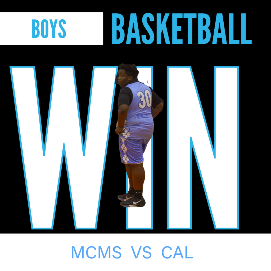 boys basketball win