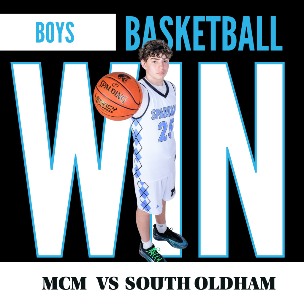 boys basketball win