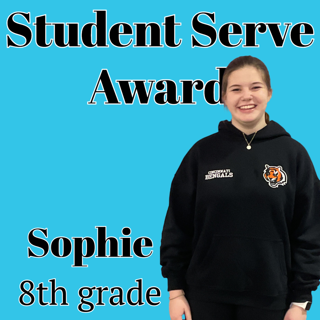 We are thrilled to celebrate Sophie