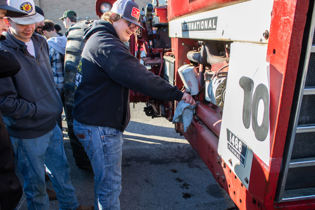 pics of the Drive Your Tractor to School Day Event