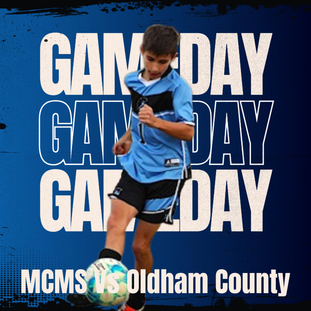 MCMS boys soccer play vs Oldham County March 24th 5:30 Go represent your Spartans