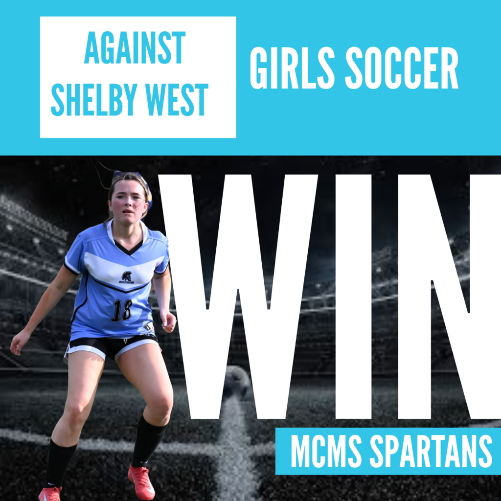 Girls Soccer win.