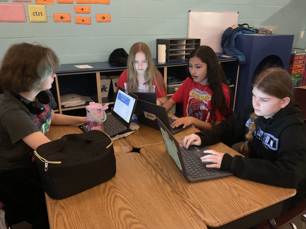 kids working
