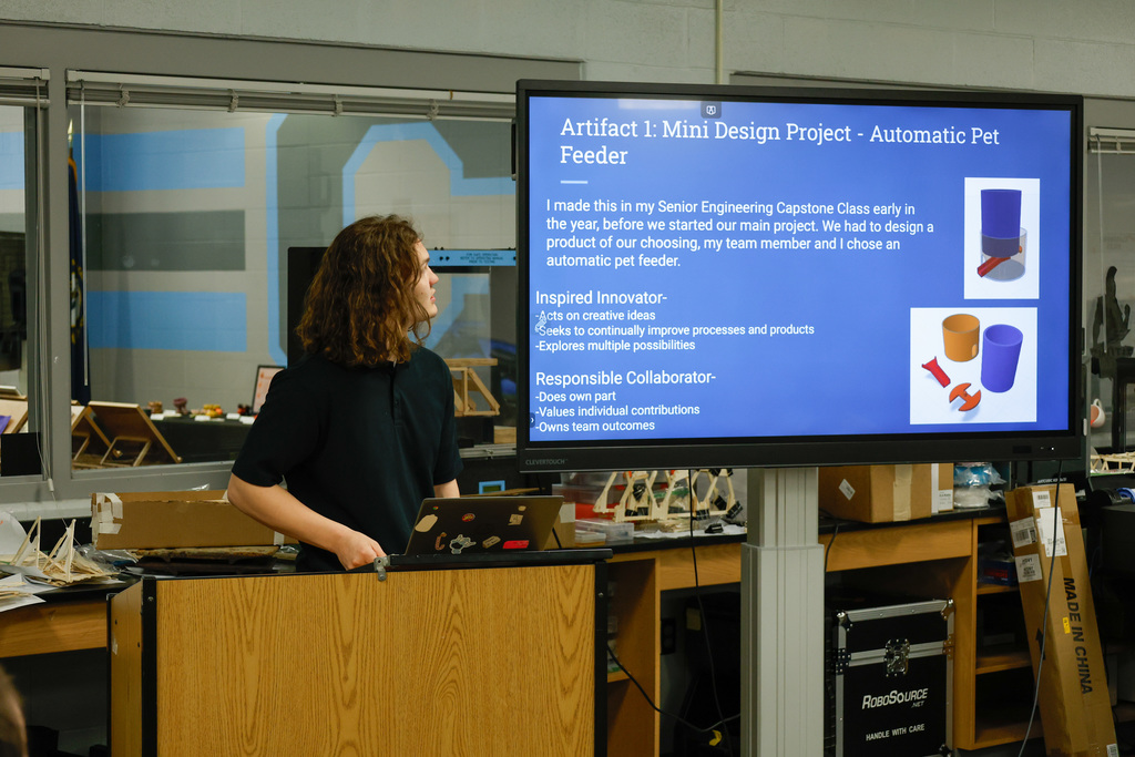 Defense of Learning Day students