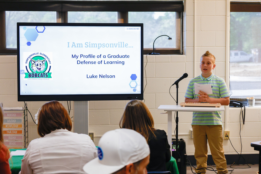 Defense of Learning Day students