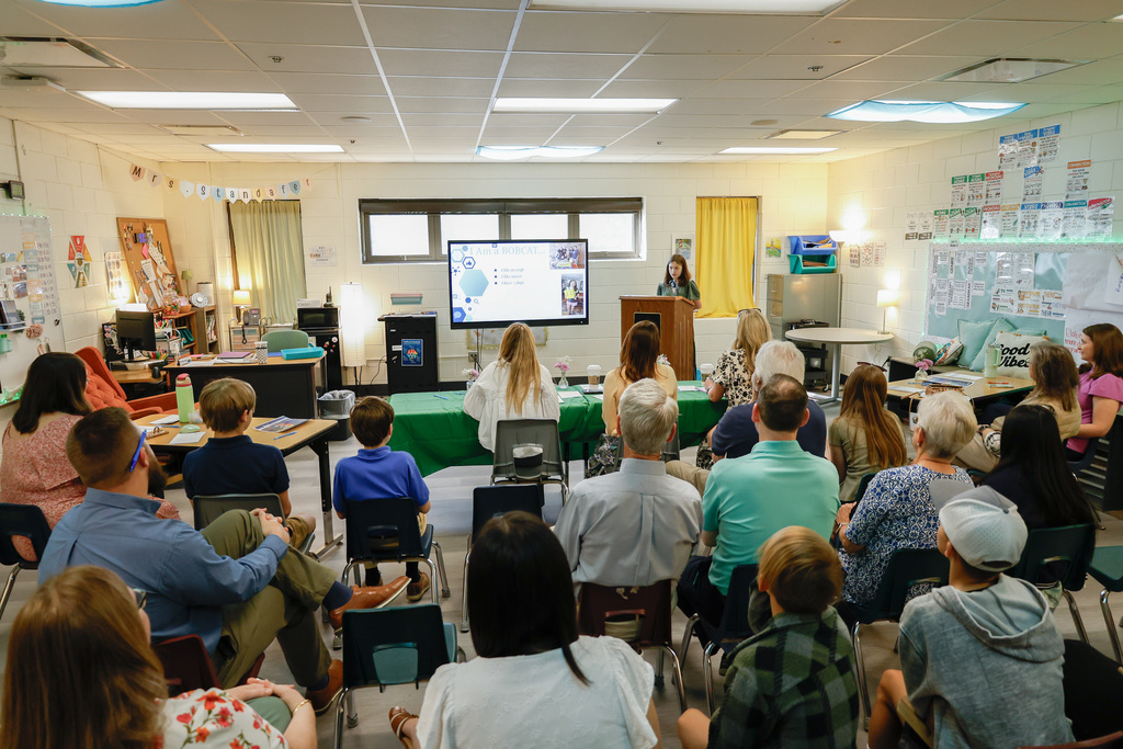 Defense of Learning Day students