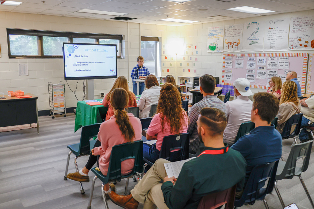 Defense of Learning Day students