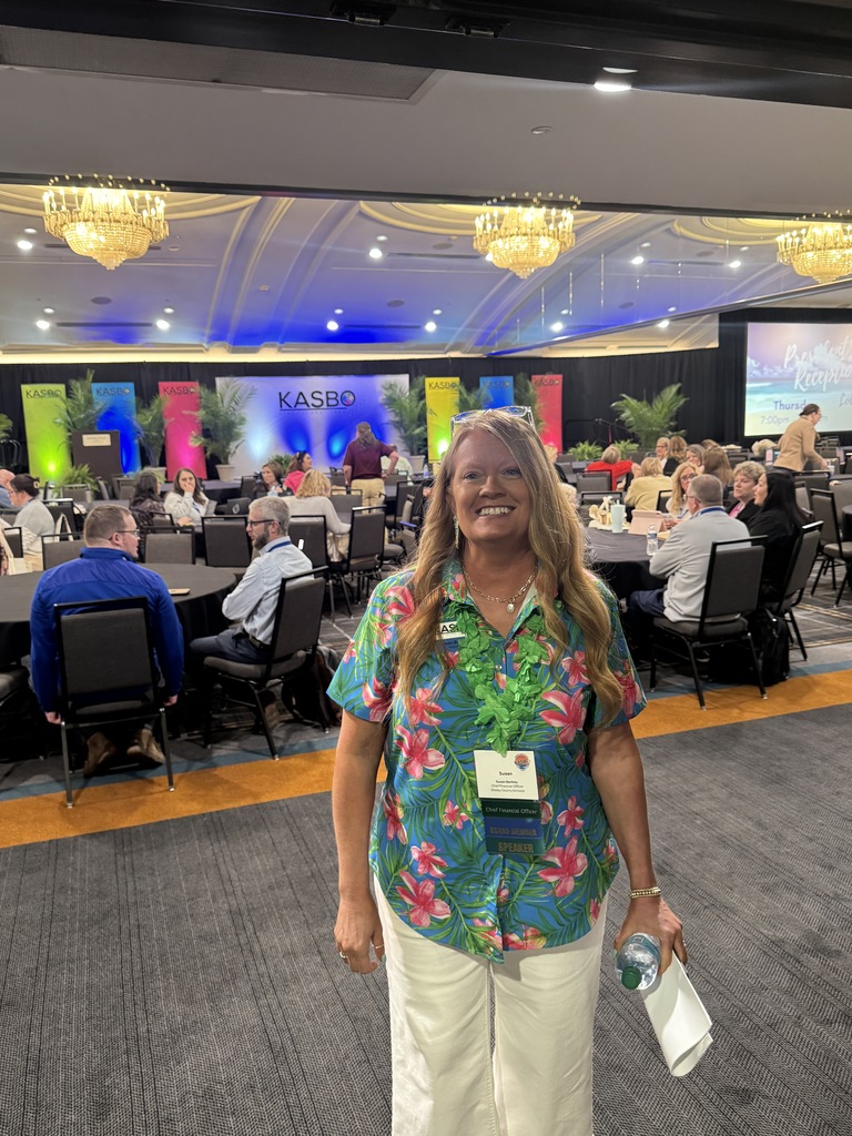 Susan Barkley posing for a pic at the conference