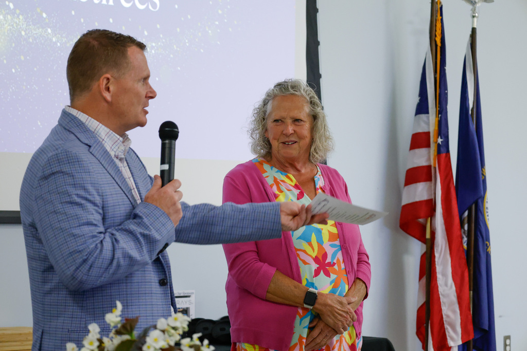 WMS retiree Rachael Page