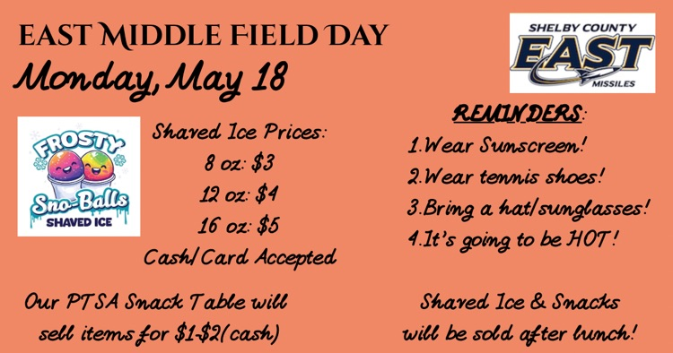 East Middle Field Day