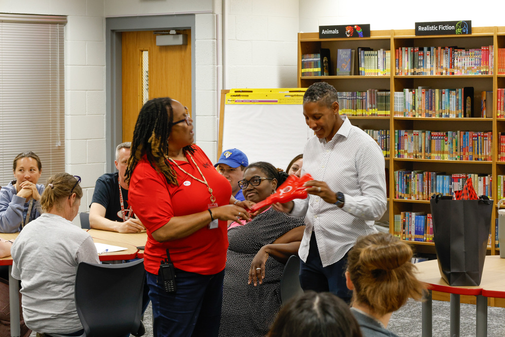 Mrs. Britt with Mrs. Artavia Acklin