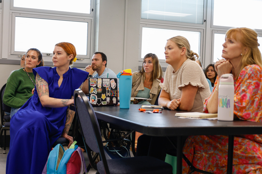 teachers at the Inspired Learning Conference