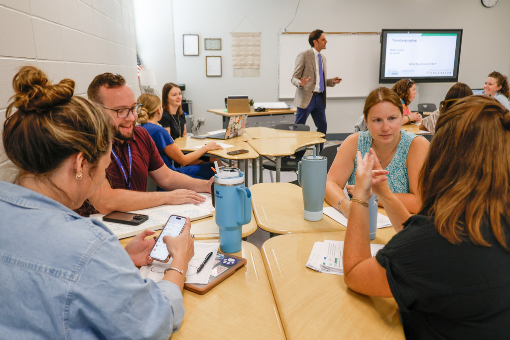teachers at the Inspired Learning Conference