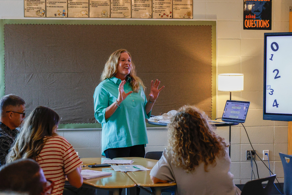 teachers at the Inspired Learning Conference
