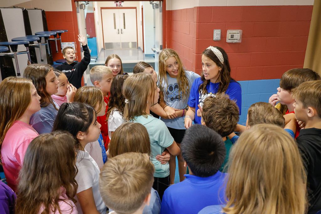first day @ Painted Stone Elementary