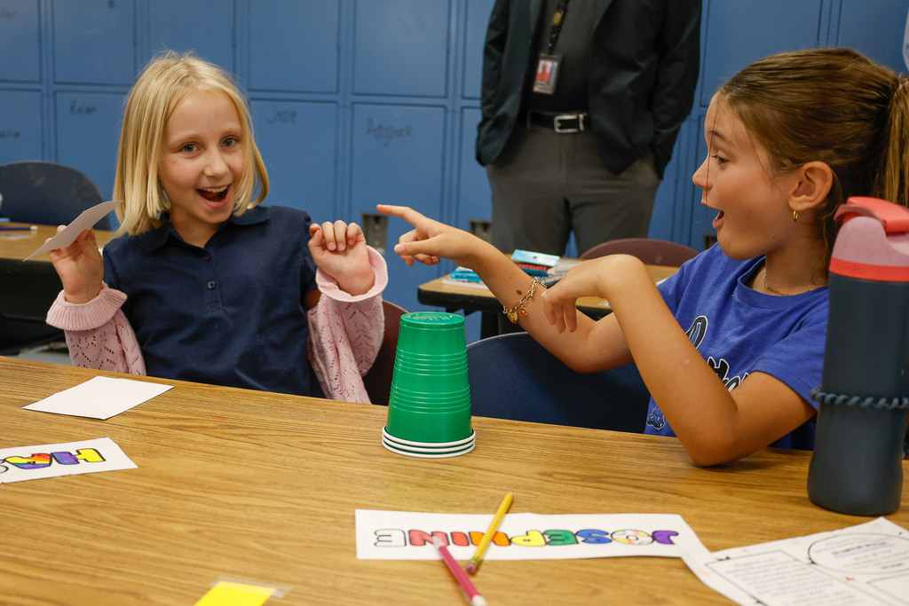 first day @ Painted Stone Elementary
