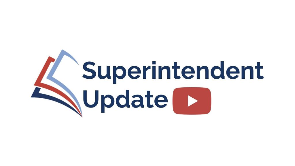 The text "Superintendent Update" on a white background