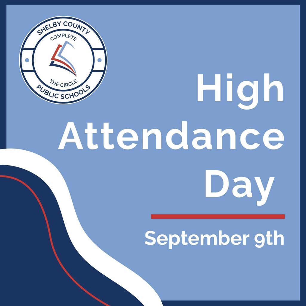A graphic stating High Attendance Day