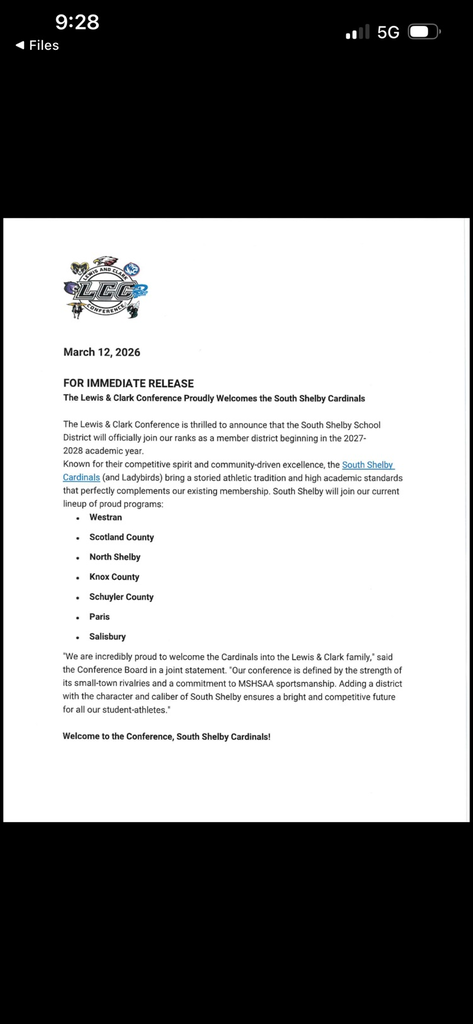 Lewis and Clark Conference Press Release 