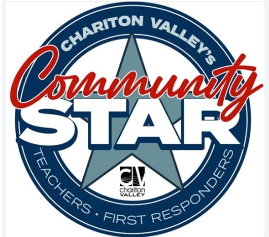 Chariton Valley's Community Star for Teachers and First Responders