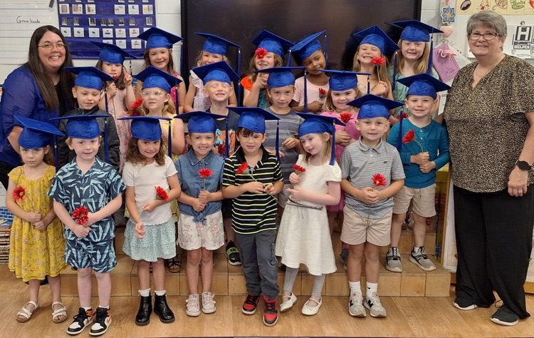 Mrs. Larrick's PreK Graduates! Future Class of 2039!