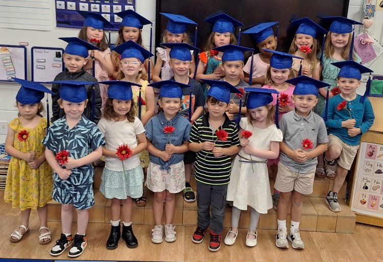 Mrs. Larrick's PreK Graduates! Future Class of 2039!