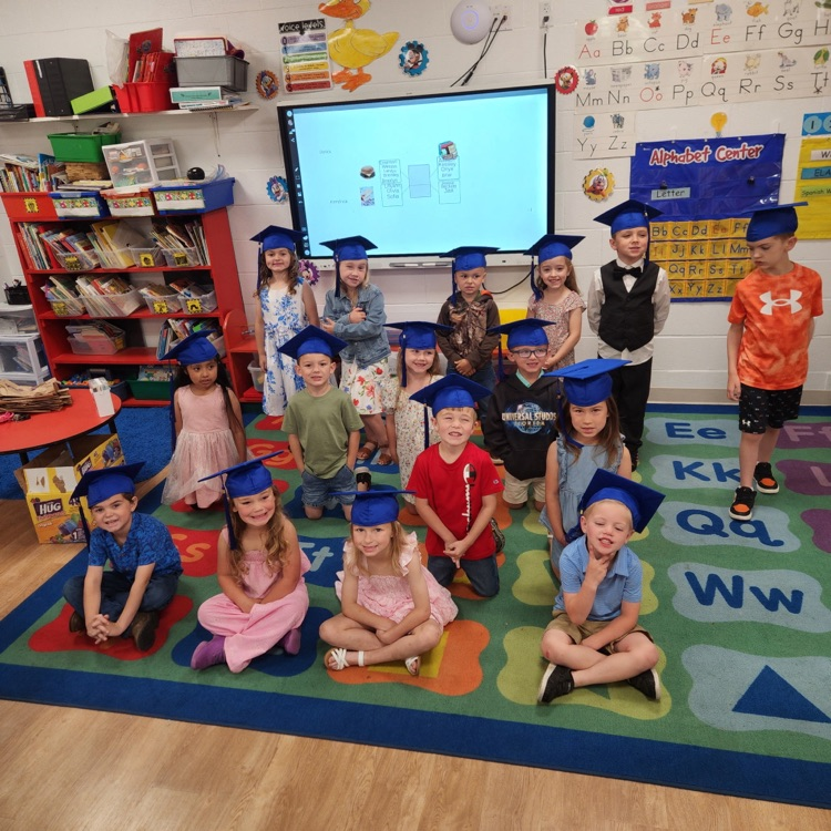 Mrs. Melson’s PreK Graduates! Future Class of 2039!
