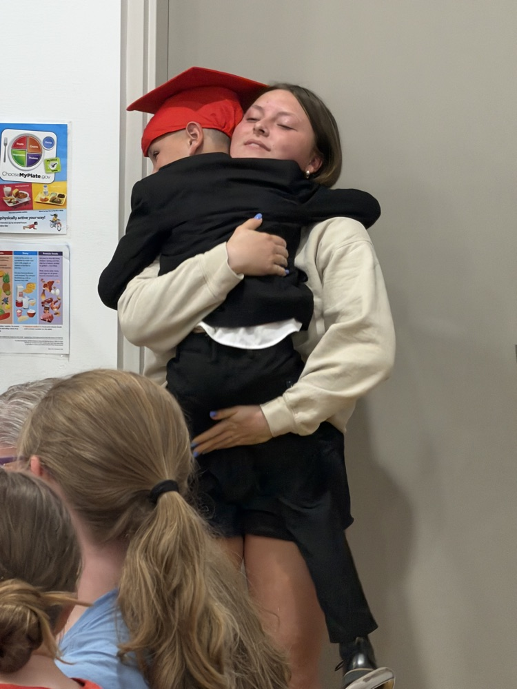 Kindergarten Graduation:  Future Class of 2038!