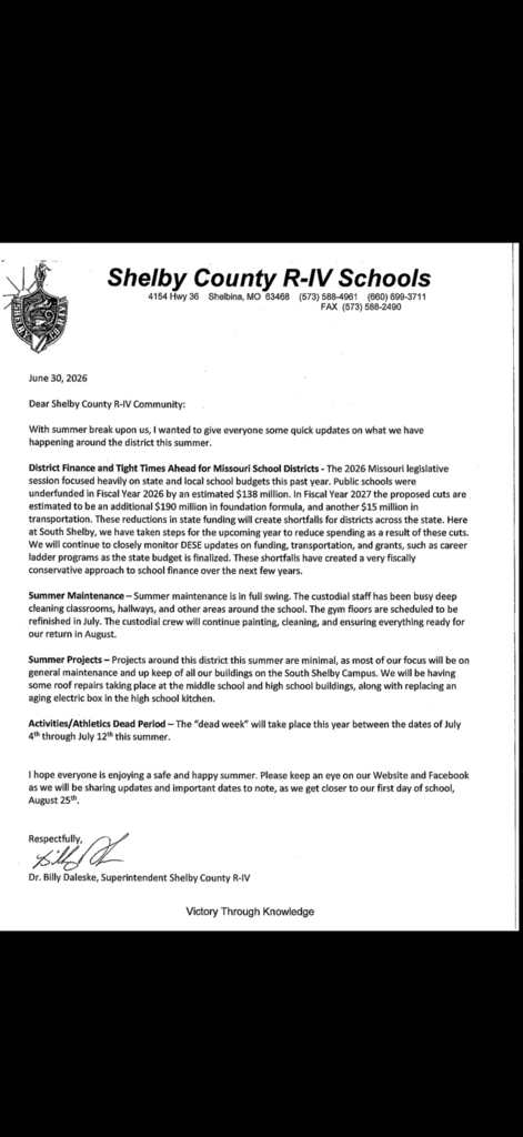 Community Letter