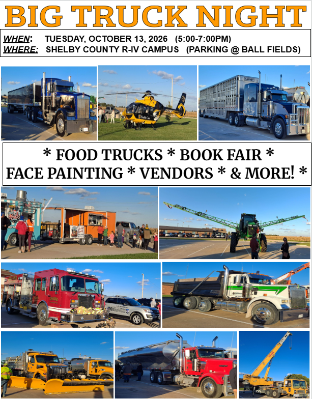 Big Truck Night October 13th, 2026