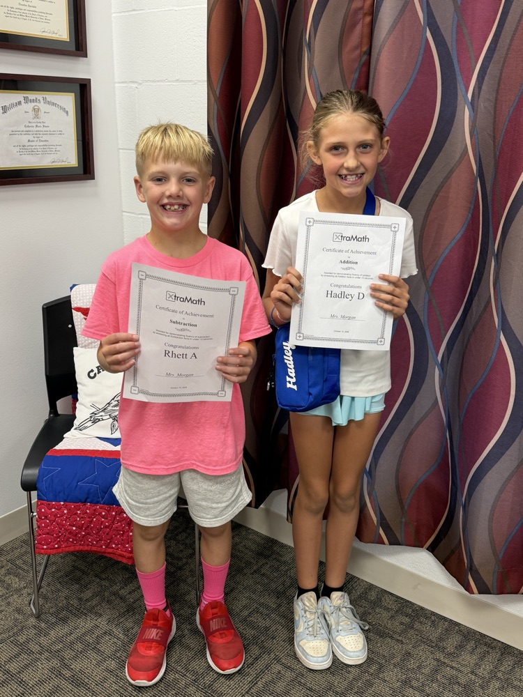 Way to go: Math fact fluency!