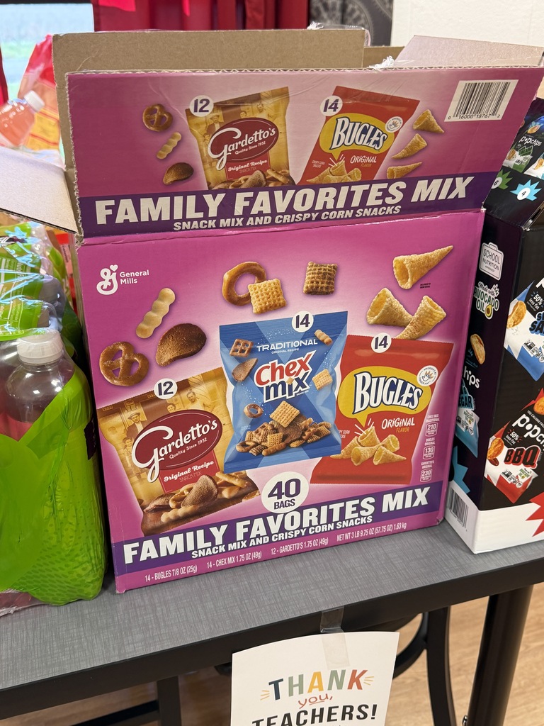 Thank you to the Clarence Faith Family in Christ Church for the snacks and drinks last week. They were appreciated so much!