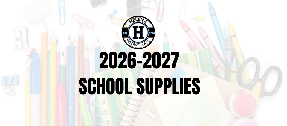 2026-2027 School Supplies