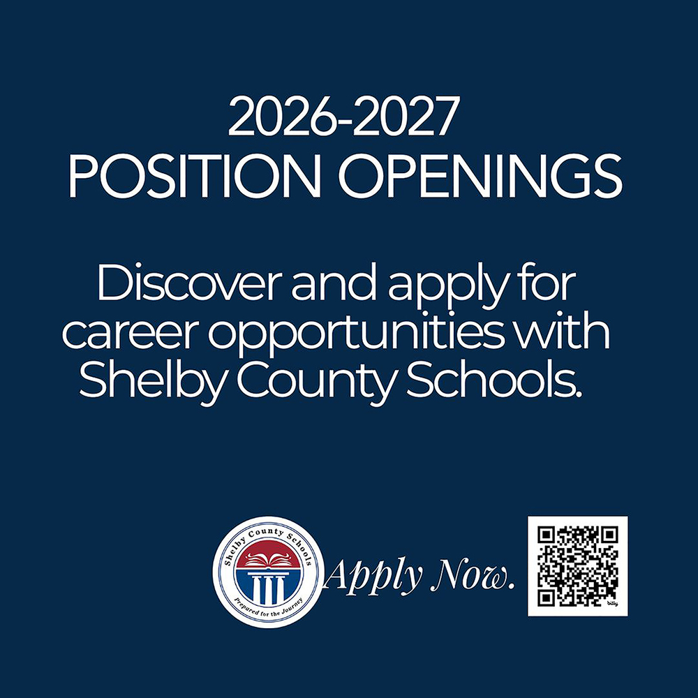 2026-2027 Position Openings, Discover and apply for career opportunities with Shelby County Schools
