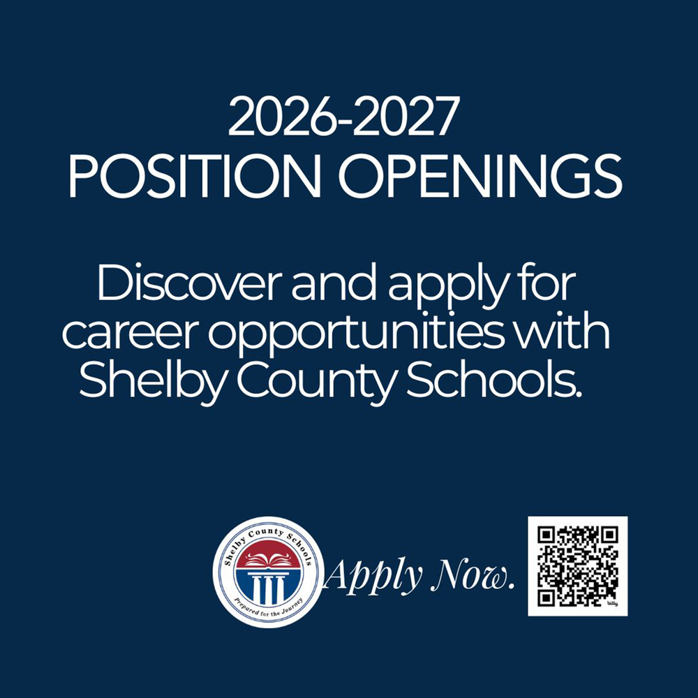 2026-2027 Position Openings, Discover and apply for career opportunities with Shelby County Schools