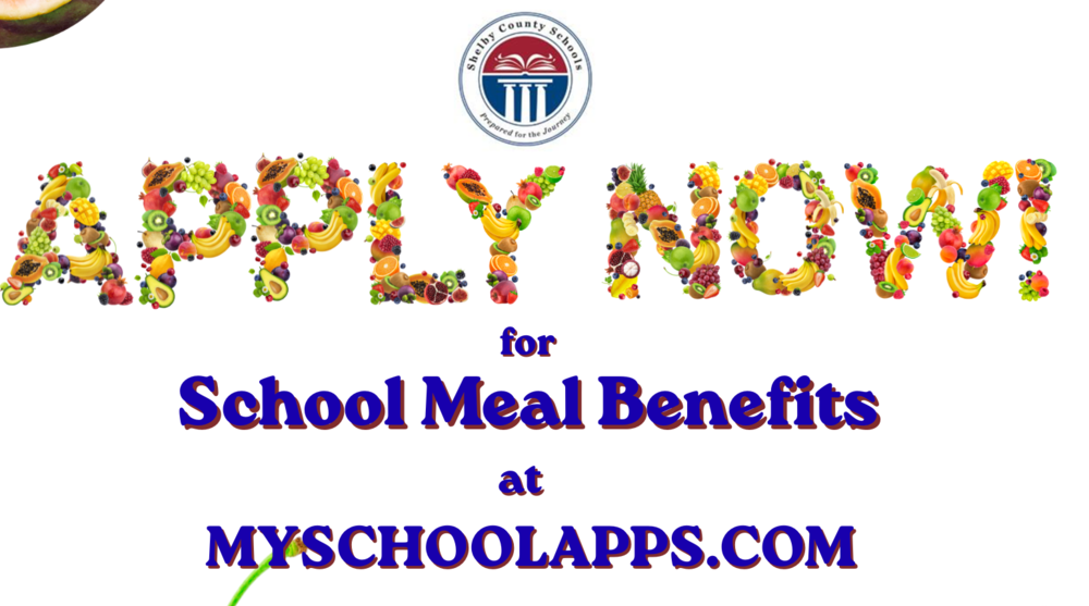 Apply Now for School Meal Benefits