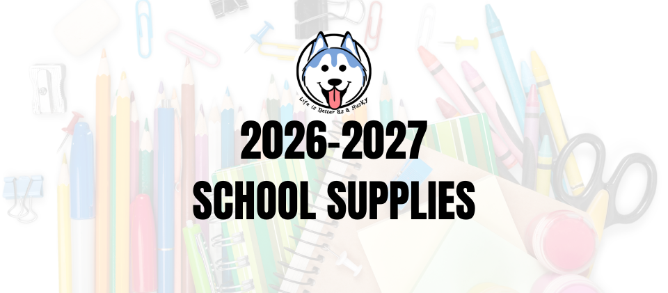 2026-2027 School Supplies